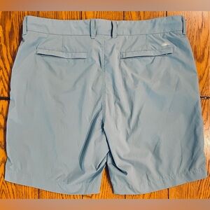 EUC True Grit Dawn to Dusk Hybrid Dock Short, blue, size 33/8 inseam